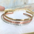 Personalized Dainty Cuff Bracelet