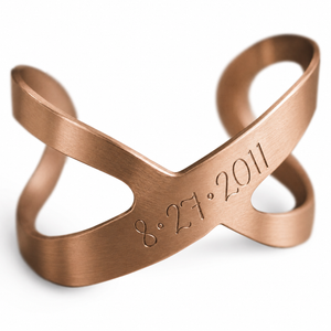 Personalized Infinity Bracelet | Personalized Engraved Cuff Bracelet for Women