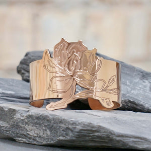 Magnolia Cuff Bracelet