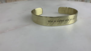 Custom Elvish Bracelet