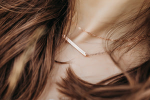 Vertical Bar Necklace