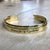 Iowa State Cyclones Gold Cuff Bracelet - IF Only Pretty LLC