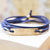 Notre Dame Blue Irish Bracelet - IF Only Pretty LLC