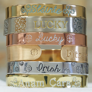St Patrick's Day Cuff Bracelet - IF Only Pretty LLC