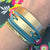 Lucky Wrap Bracelet - Gold and Turquoise - IF Only Pretty LLC