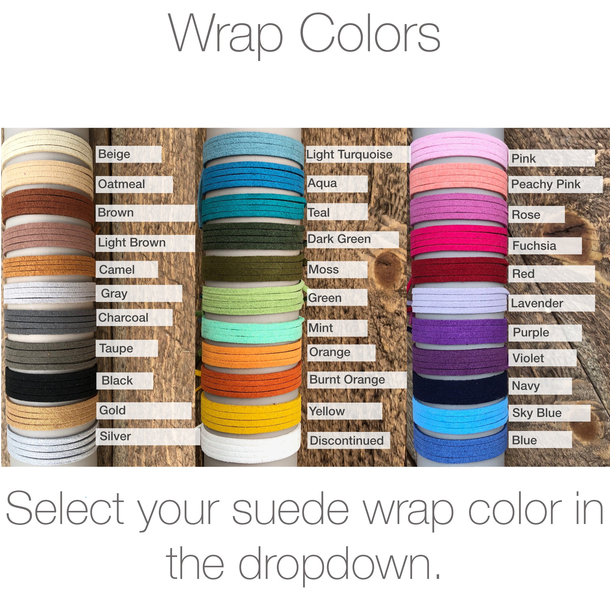 Personalized Coordinates Wrap Bracelet - IF Only Pretty LLC