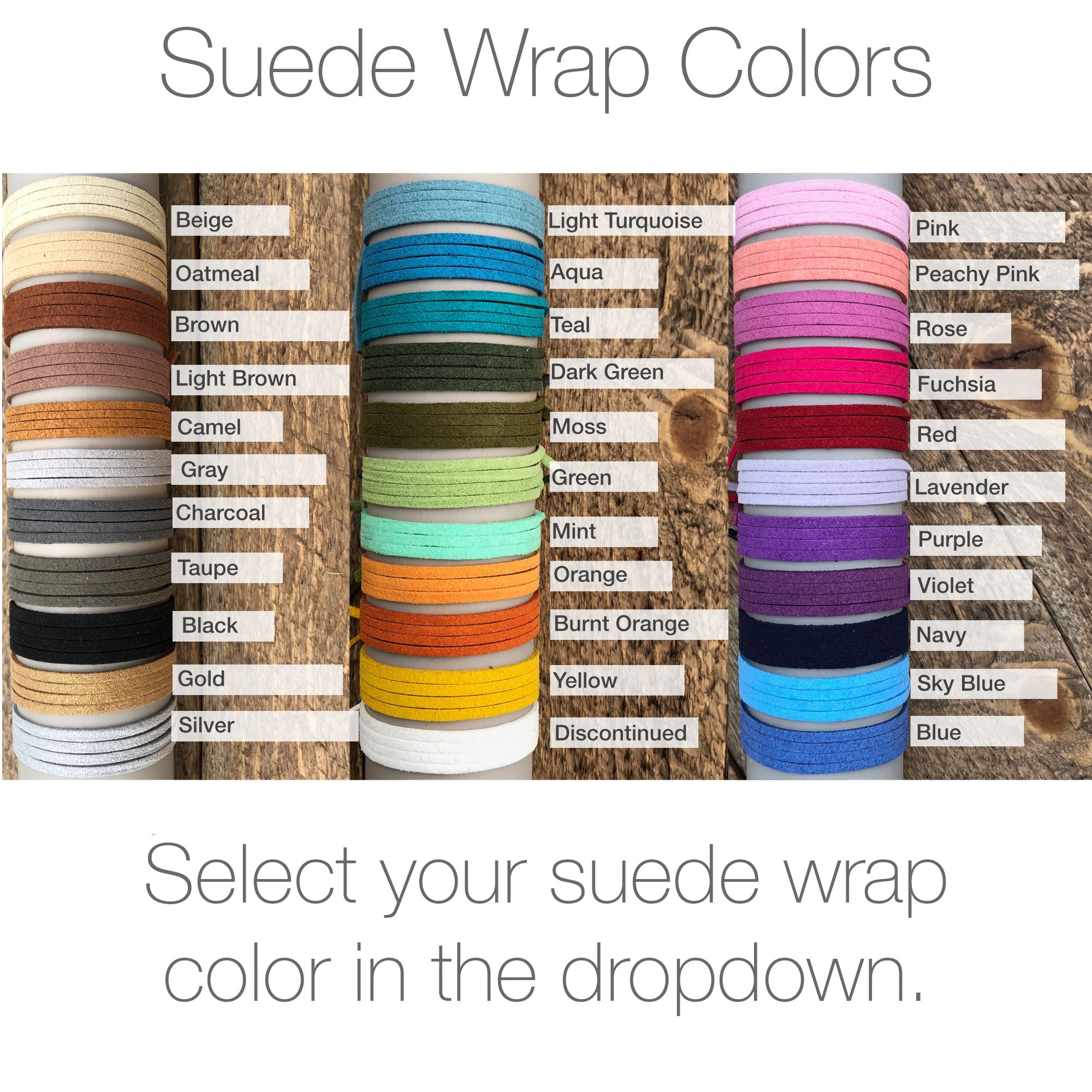 Heart Suede Wrap Bracelet - IF Only Pretty LLC