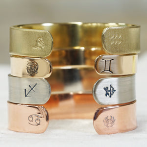 Zodiac Cuff Bracelet - IF Only Pretty LLC