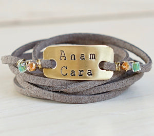 Anam Cara Wrap Bracelet - IF Only Pretty LLC